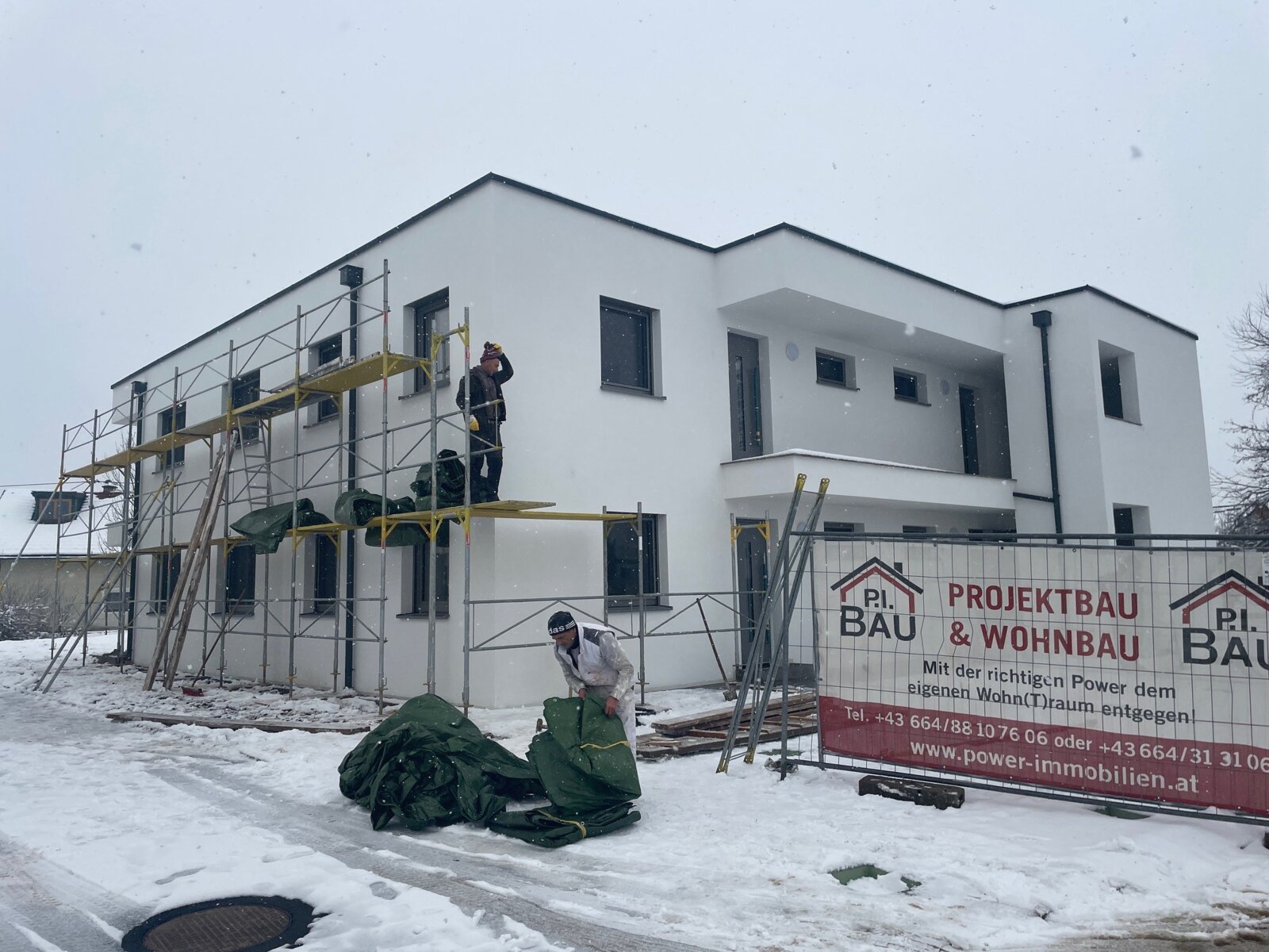 Rohbauarbeiten von der Power Immobilien Bau GmbH